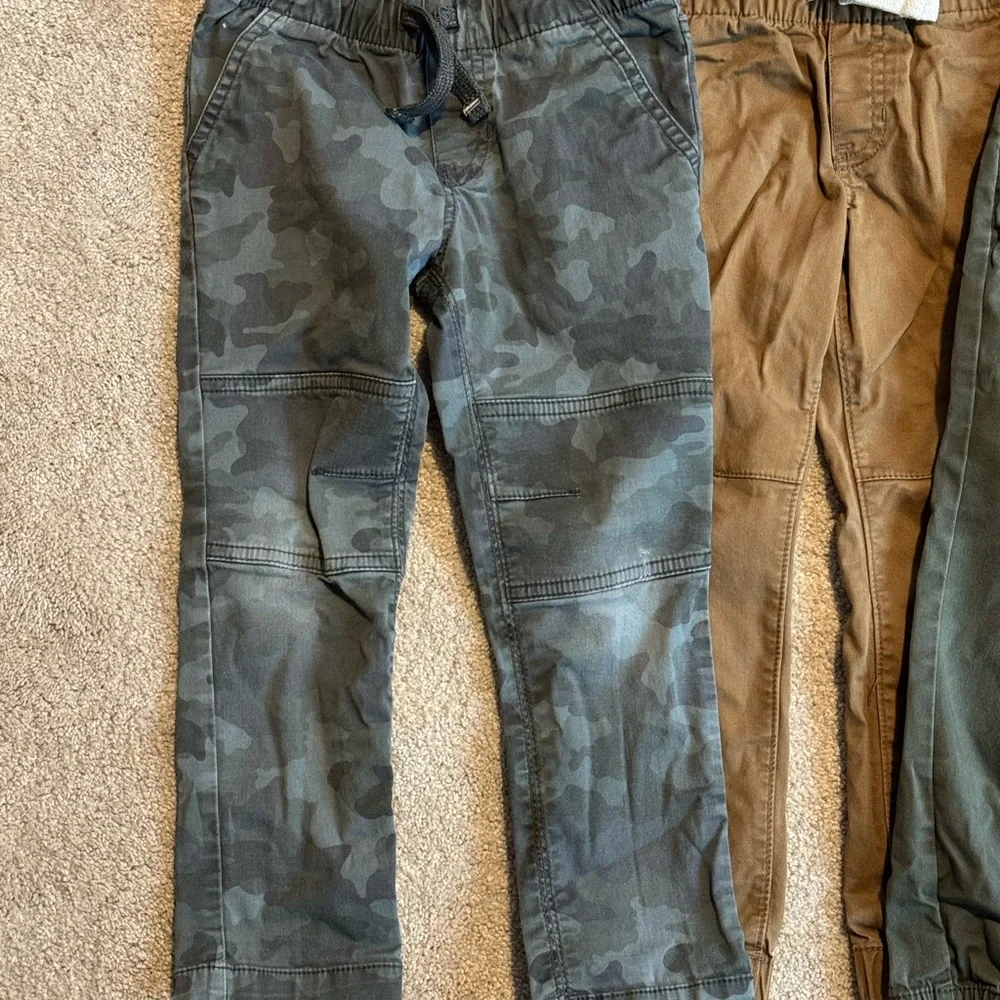 4T Boys Pants Set With Drawstrings - Picture 2 of 5